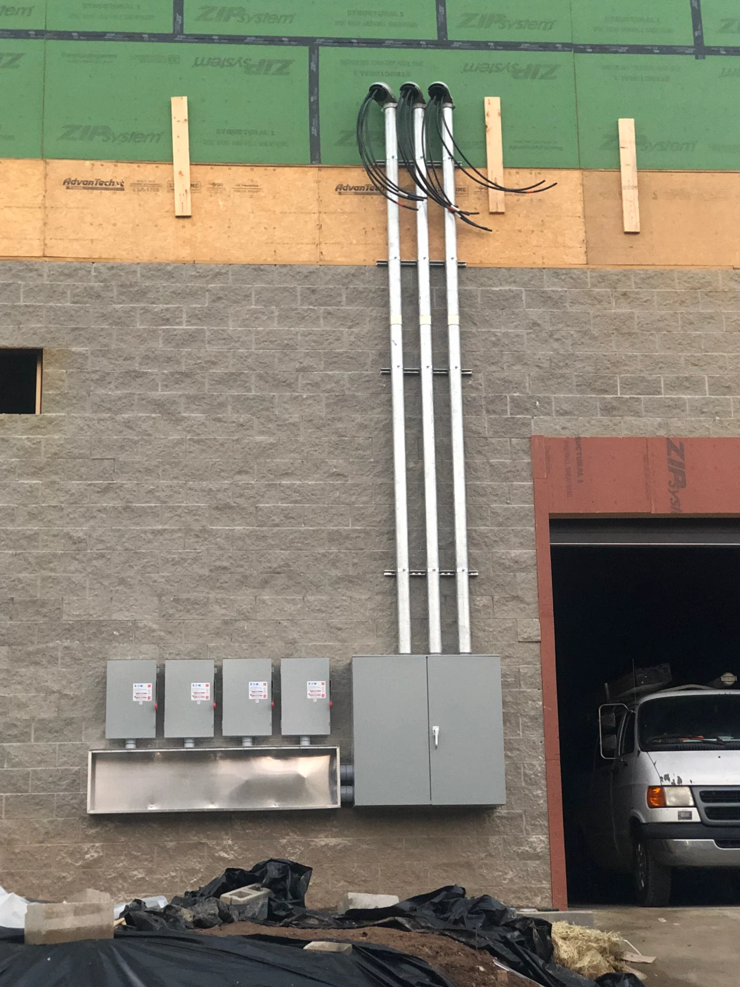 Commercial electrical work