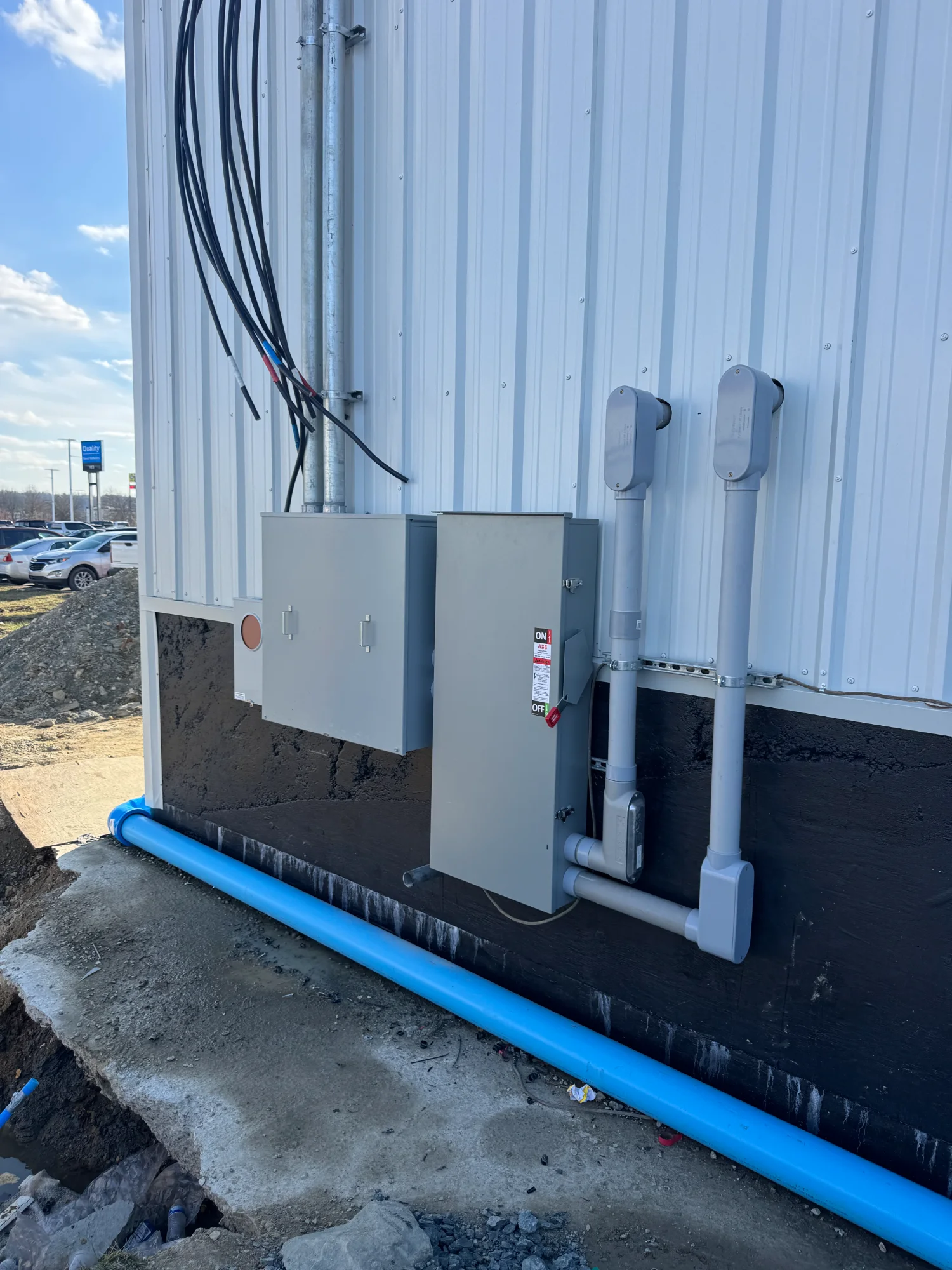 Electrical panel installation